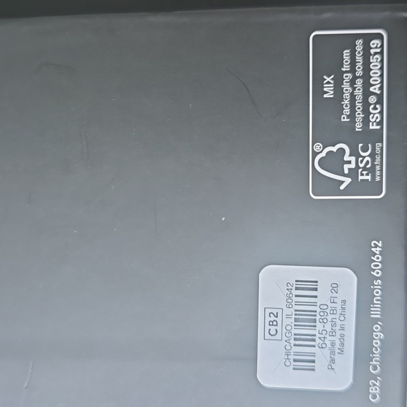 CB2 Parallel 20-Piece Brushed Black Flatware Set - Picture 3 of 6